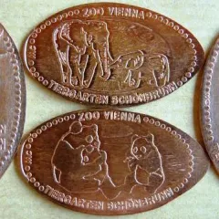 ZooWien 2010: logo, panda, elefánt, pingvin